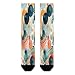 FekiLoot Hand Drawn Pattern Compression Socks Cozy Soft Support Socks Fashion Breathable Knee High Tube Socks for Adult