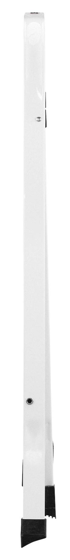 HAILO Klappbare Trittleiter, Stahl, mit rutschfesten Stufen, K40 Basicline, 2 Stufen