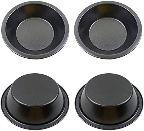 Amazon.com: Suwimut 8 Pack Mini Pie Pan Set, 5 Inch Non-Stick ...