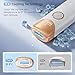 Laser Hair Removal with 5℃ Ice Cooling, Ubroo Painless IPL Laser Hair Removal Device 3 In 1 At Home Hair Remover Machine Permanent Hair Removal for Women Men Facial Body Use(Gold)