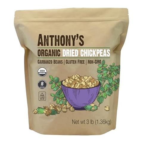 Anthony's Organic Dried Chickpeas Cover