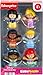 Fisher-Price Little People Toddler Toys Disney Princess Figure Pack, 6 Characters for Preschool Pretend Play Kids Ages 18 Months+