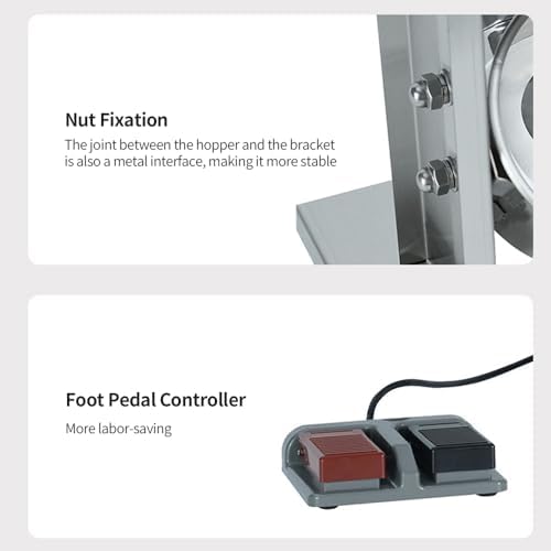 Electric Sausage Stuffer, Sausage Stuffing Machine,with 3 Nozzles/Foot Pedal / 3L Detachable Hopper,for Commercial KitchensNHJC53198