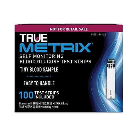TRUE METRIX Blood Glucose Test Strips NFRS 100ct (100 Test Strips) Cover