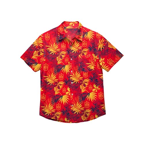 Chemise de football homme FOCO fleurie idéale pour l'été au stade