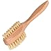 Redecker Natural Pig Bristle Nail Brush with Oiled Beechwood Handle, 6-3/4-Inches