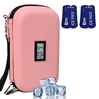 Borsa Termica Per Insulina Con Display - Portatile, Approvata TSA, Con 2 Pacchetti Di Ghiaccio - Foto 7