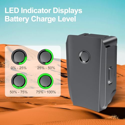 Fantasyo Mavic 2 Akku, 3850 mAh, intelligenter Flugakku, 1 Stück, kompatibel mit DJI Mavic 2 Pro, Mavic 2 Zoom, Mavic 2 Enterprise Advanced