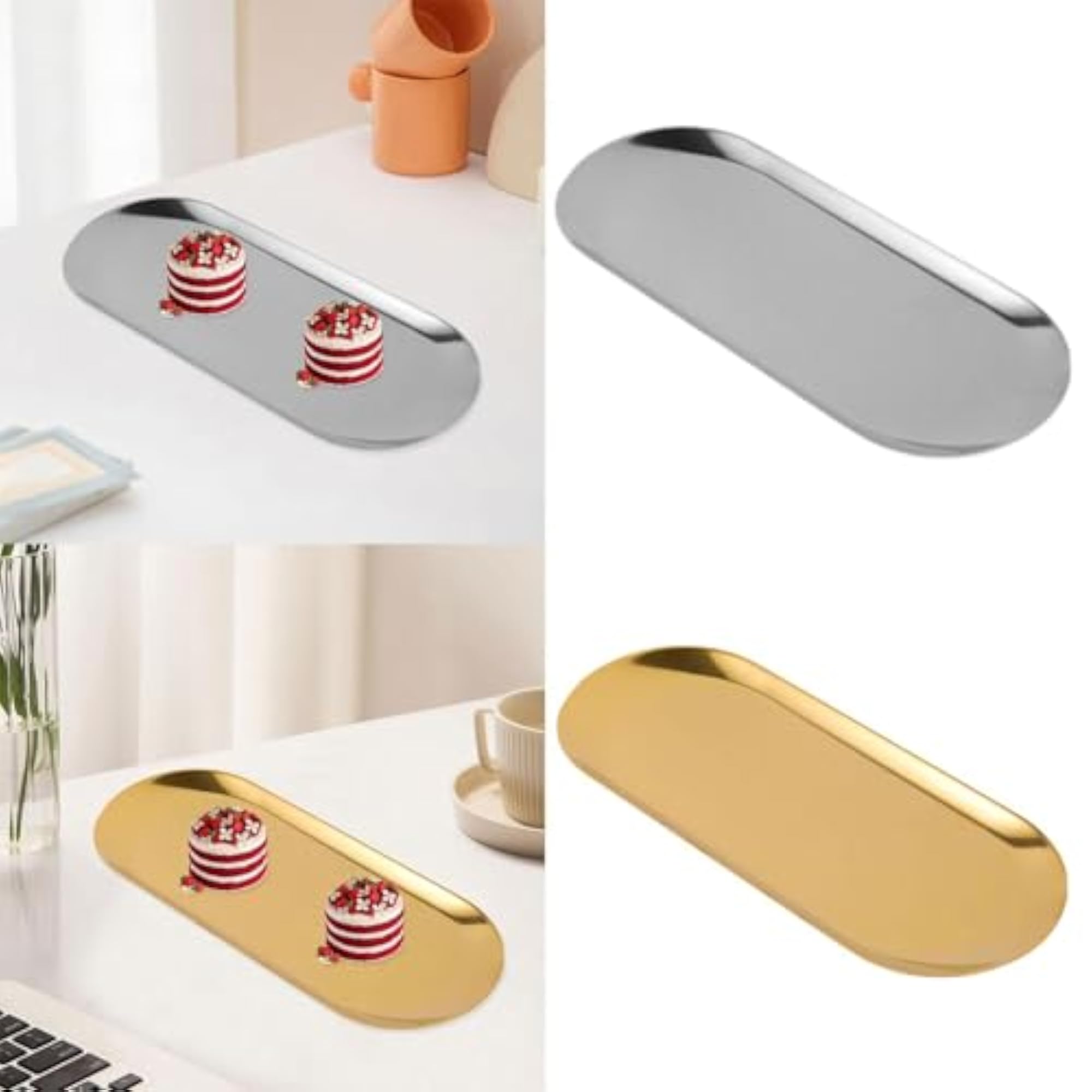 Towel Napkin Tray Makeup Cosmetic Tray