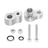 Zreneyfex Line Terminator, Rear Air A/C Block Off Kit, Replacement for Chevrolet Suburbans 2000-2013, Replacement for Suburbans 1500 2500, Includes HNBR Seals