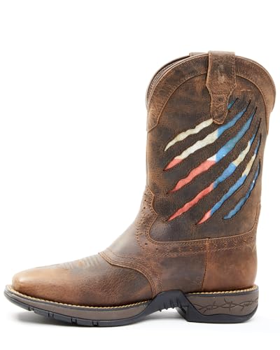 Cody James Men's Lite Flag Western Boot Wide Square Toe D M US3