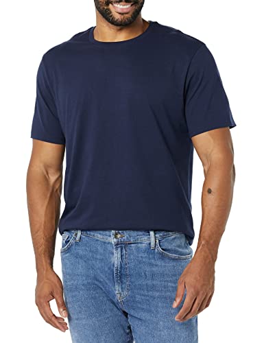 Image of Amazon Essentials Men's Slim-Fit Crewneck Short Sleeve Cotton T-Shirts