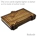 Hand Carved Walnut Wood Holy Bible English Easy to Read Version 8.6