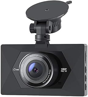 【Upgraded】 Crosstour Dash Camera for Cars 1080P Full HD Mini Dash Cam Recorder