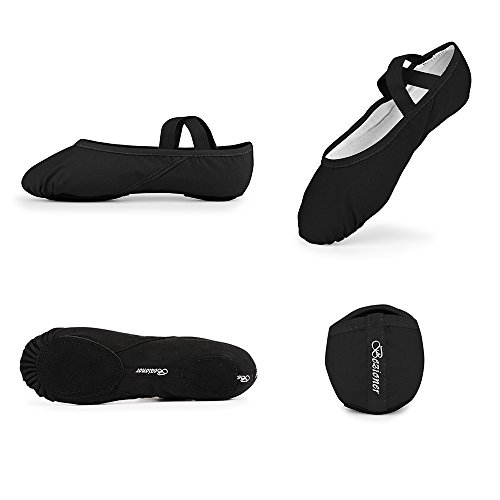 Buy Bezioner Girls Canvas Ballet Shoes Ballet Slipper for Kids Women