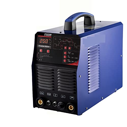 Aluminum Welder AC/DC 200A MMA/ARC 3in1 Combo Inverter Welding Machine With Digital Panel For Repair Fabrication For Beginners DIY Use