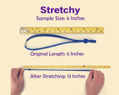 Image of Stretchy Whelping Collars for Large Kittens and Medium Puppies, 15 Colors 60Pcs Assorted Adjustable Identification Loops for Newborn Animal Litters, Multi Colored ID Bands (6 Inch)