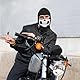 2Stück Ghost Maske,Skelett Mask Motorrad Sturmhaube Skull Gesichtsmaske Totenkopf Balaclava Halloween Vollgesichtsmaske Herren Schädel Face Skimaske Set Sommer Atmungsaktiv Skelettmaske,für Winddichte