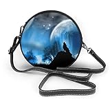 Material: Leder-Schultertasche aus hochwertigem Mikrofaser-Leder, stilvolles Design, weich, langlebig, stilvoll.