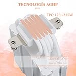 Thermalright Assassin King 120 SE White ARGB CPU Air Cooler, 5 Heatpipes Heatsink Cooling, TL-C12CW-S PWM Quiet Fan CPU Cooler with 1550RPM, for AM4/AM5/Intel LGA1700/1851/1150/1151/1200,White - Image 2
