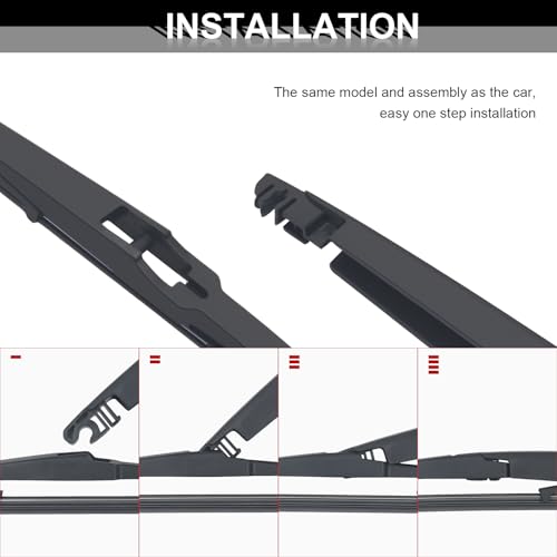 Rear Wiper Arm Blade for Chevrolet Chevy Trailblazer 2019-2025, 42709518 by Triumilynn - Used condition - Image 3