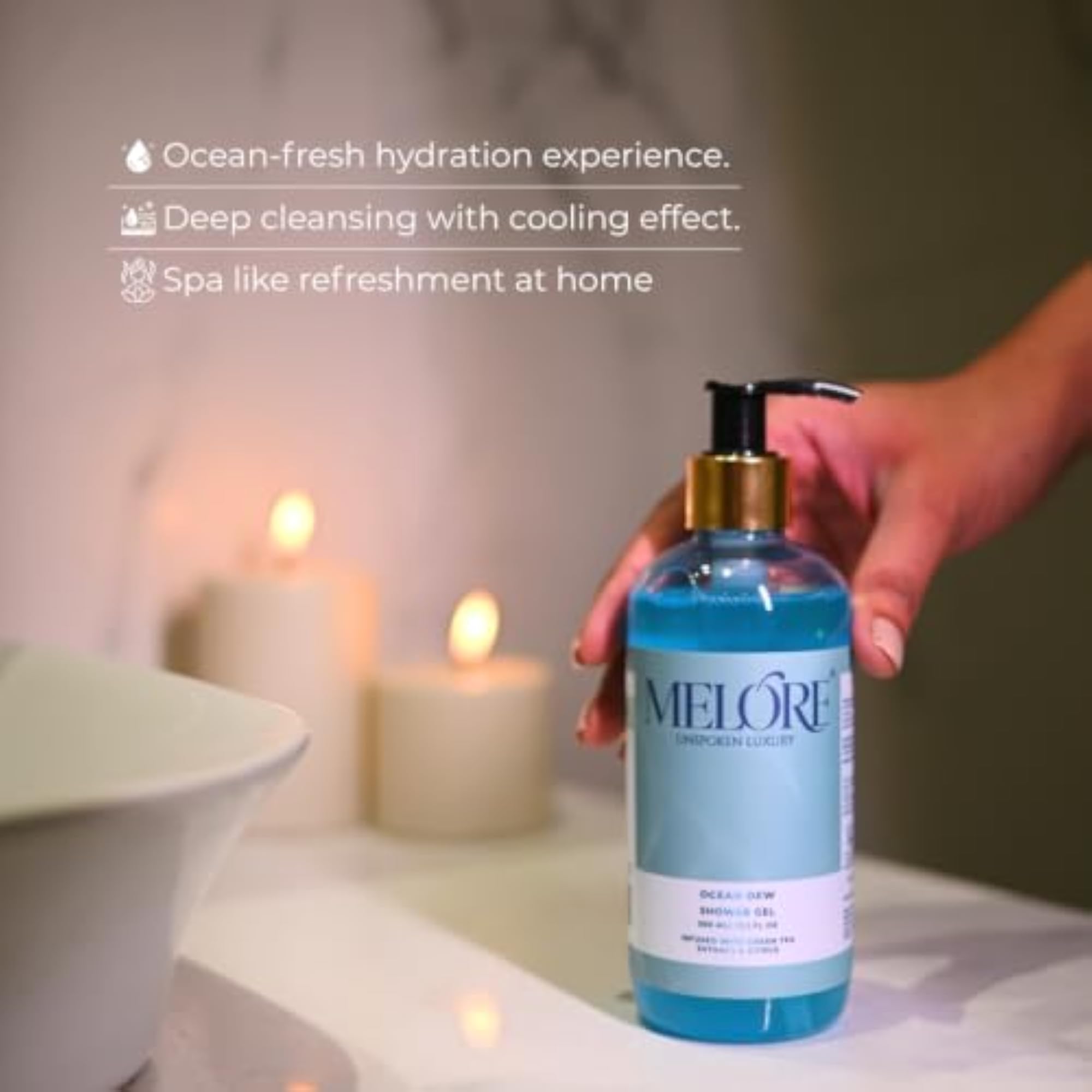 Ocean Dew Shower Gel with Green Tea Extract