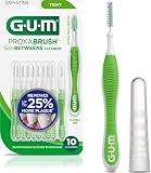 GUM Proxabrush Go-Betweens Tight Interdental Brushes, 10 Count