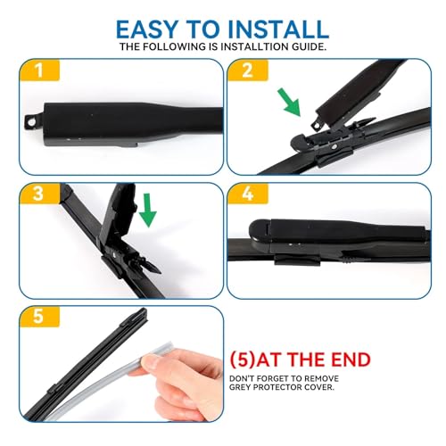 Limpiaparabrisas coche Serie 3 G20 G21 con cepillos para lluvia y ventana S 6