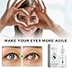 Boxiatil Fancy Drops Change Your Eye Colour - Lubricant Eye Drops for Eye Relief and Radiant Eyes, Reduces Redness and Irritation, Augentropfen Ideal for an Attractive（Grün）