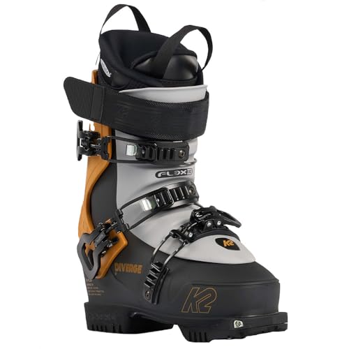 K2 Women's Diverge Snow Ski Boots, 24.5, Blue/Orange