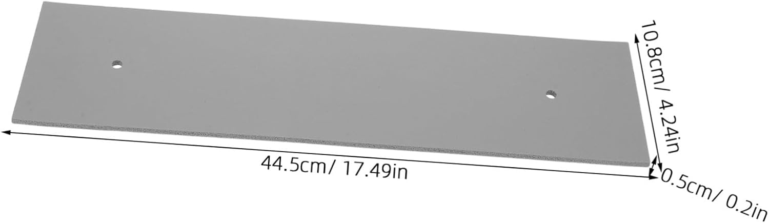 Silicone Squeegee Rubber Replacement Blade Universal Compatibility for Efficient Water Removal on Shower Glass and Floors, for Tiles Cleaning and Window Glass Maintenance