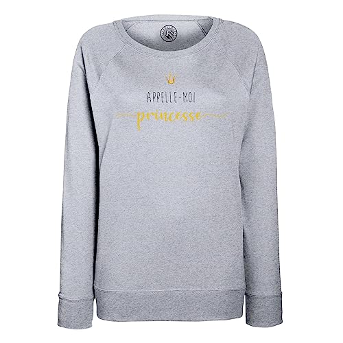 Sweat femme ample col rond contre le froid vêtement fille confortable