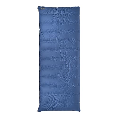 LOWLAND OUTDOOR Companion CC 1 Daunen Deckenschlafsack, Blau, 200x80 cm