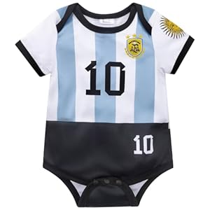 Baby Soccer Bodysuit Jersey Brazil Soccer Romper Outfit for Boys & Girls Football Shirts Clothes for Brazilian Fans