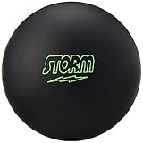 Storm Pitch Black Bowling Ball, 12-Pound