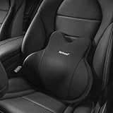 【2026新登場】Meikaso車 腰痛 クッション ランバーサポート ファッション背もたれ 頚椎サポートカークッション ウェスト腰枕 着座 アップグレード 腰痛改善 ハイエンド 運転 腰楽 内部のメモリーフォームで 低反発枕 通気性洗濯可 カバー人間工学 腰サポート 長時間運転 車中泊 車用品 オフィスチェア用品 [並行輸入品]