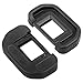 ChromLives Camera Eyepiece Eyecup Compatible with 18mm EB Replacement Viewfinder Protector Compatible with Canon EOS 80D 70D 60D 77D 50D Mark II 6D 6D Mark II 40D 30D 20D 20Da 10D 60Da A2 A2E D30 D60