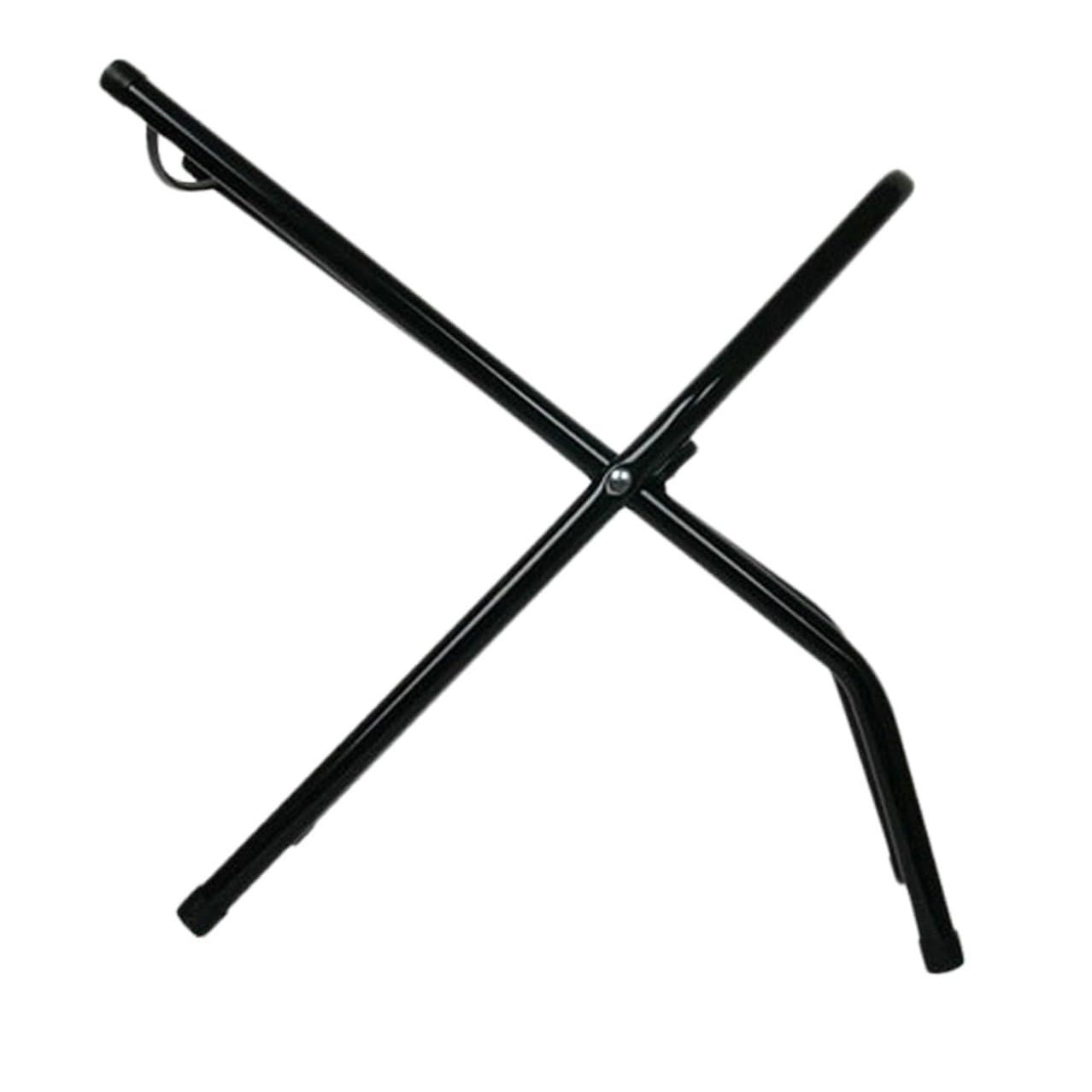 Support de seau à eau pliable Vaguelly noir et robuste pour bidon
