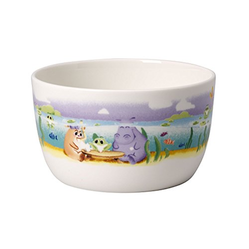 Villeroy & Boch Lily in Magicland Tazón de Cereales, Porcelana Premium, Blanco/Colorido