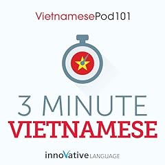 3-Minute Vietnamese - 25 Lesson Series Audiobook cover art