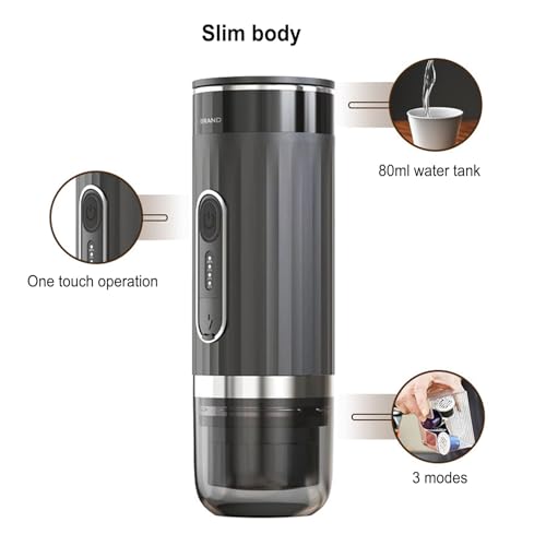 Cafetera Portátil con Batería Recargable 8 tazas miniatura 7