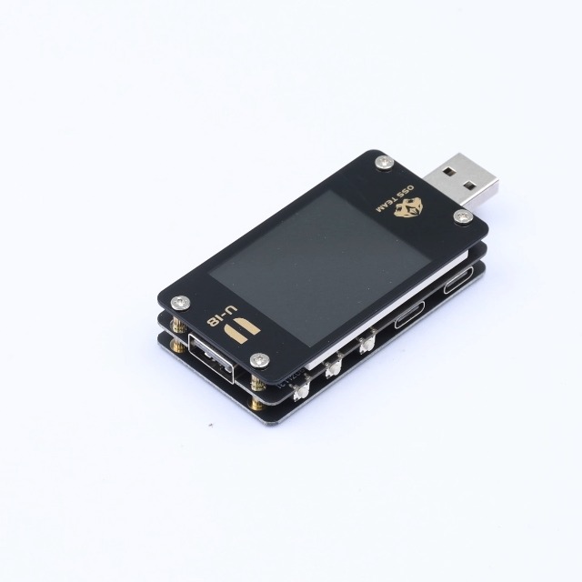 Image of Diymore 2 in 1 USB C Tester Type C Power Tester DC 4-24V 6A 1.77-inch Multi-Function Voltage and Current Meter QC /PD Protocol Trickle Charger Quick Charge