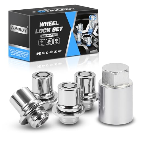 FOMIUZY Wheel Lock Lug Nut Set M12 x 1.5 Anti...