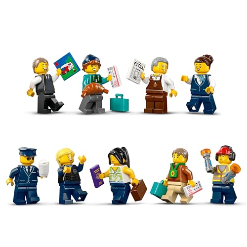 Image of LEGO City Airport with Airplane - Toy Model Airport Building Set for Pretend Play - 60502