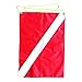 BESSTUUP Set 2 Performance Polyester Diver Down Flag