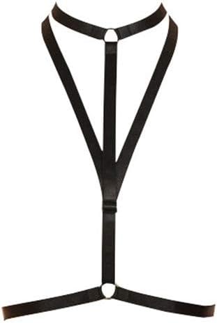 Womens Bandage Bra Harness Elastic Sexy Body Cage Bra Black