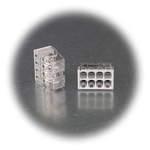 100 Morsetti a innesto compatto WAGO 8x 0,5-2,5 mm², grigio
