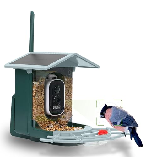 JIFUGLOB Bird Feeder with Camera