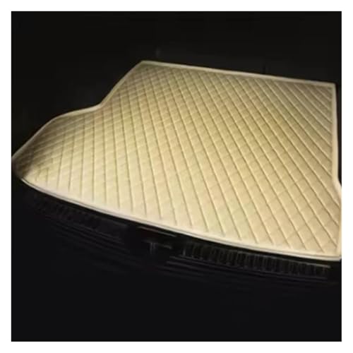 Tapis de coffre sur mesure Audi A5 Sportback 4 portes doublure imperméable auto 2017-2024 beige