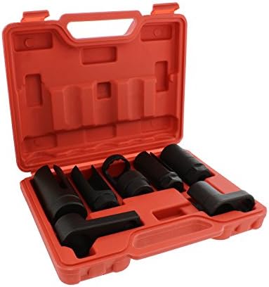 ABN Oxygen 02 Sensor Socket 7-Piece Tool Kit – 22mm (7/8in), 27mm, 29mm – All Vehicle O2 Removal and Installation